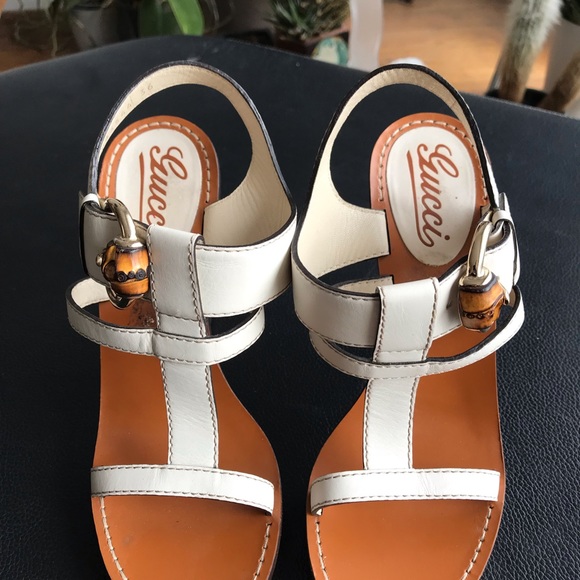 GUCCI HIGH HEELED SANDALS - Picture 6 of 7